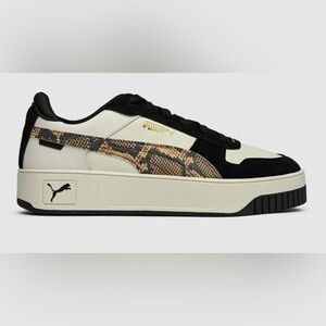 PUMA Carina Street Snake Sneakers. Size 9